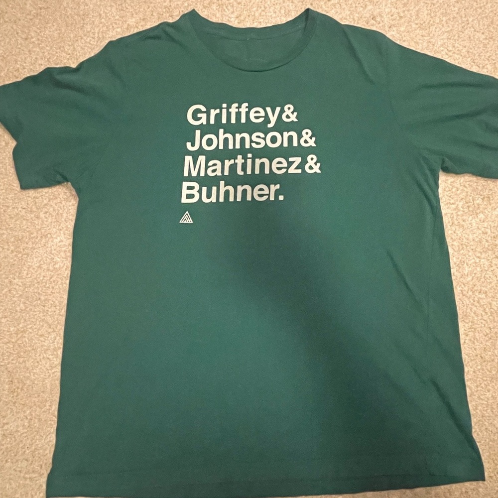 Teal Graphic T-Shirt by Great Northwest Clothing Seattle Mariner Legends